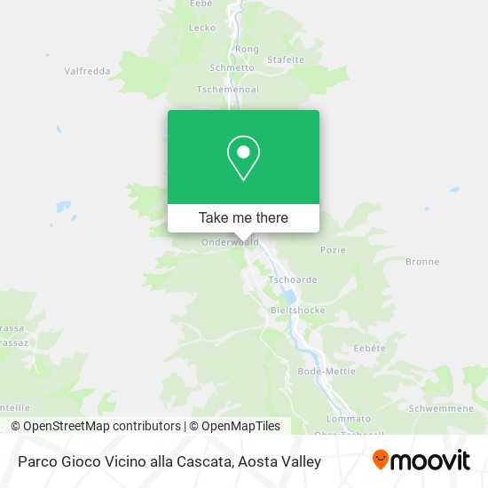 Parco Gioco Vicino alla Cascata map
