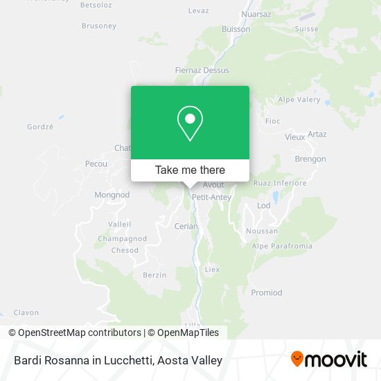 Bardi Rosanna in Lucchetti map