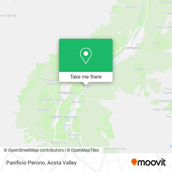 Panificio Perono map