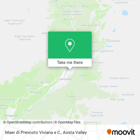 Maer di Prevosto Viviana e C. map