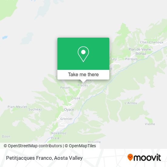 Petitjacques Franco map