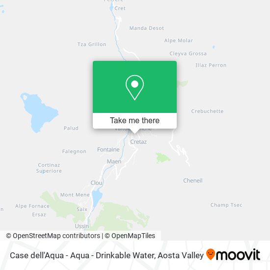 Case dell'Aqua - Aqua - Drinkable Water map