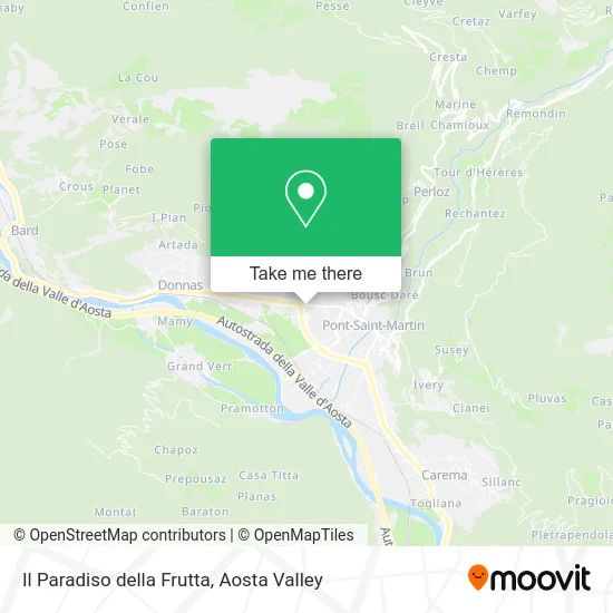 Il Paradiso della Frutta map