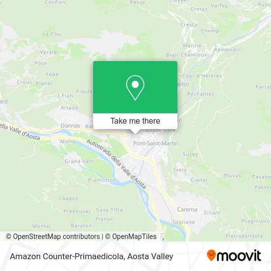 Amazon Counter-Primaedicola map