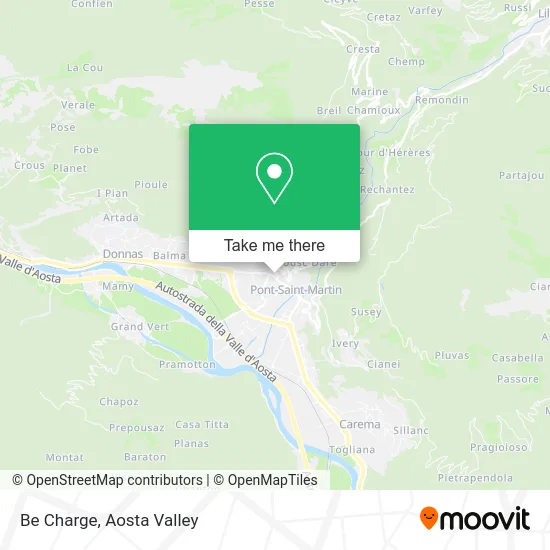 Be Charge map