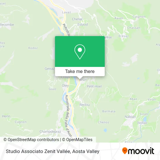 Studio Associato Zenit Vallée map
