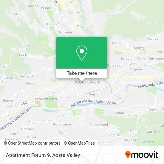 Apartment Forum 9 map