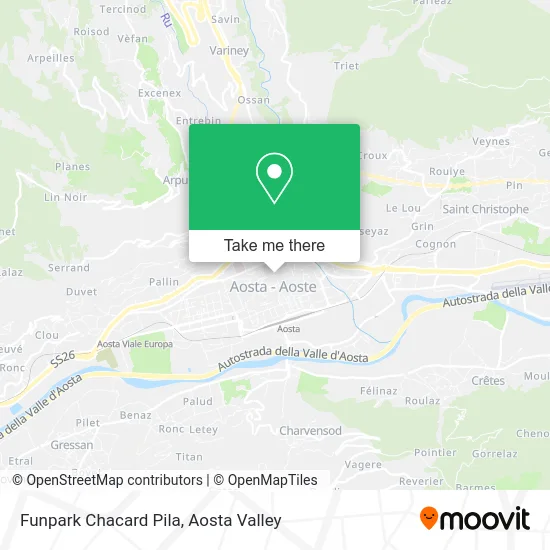 Funpark Chacard Pila map