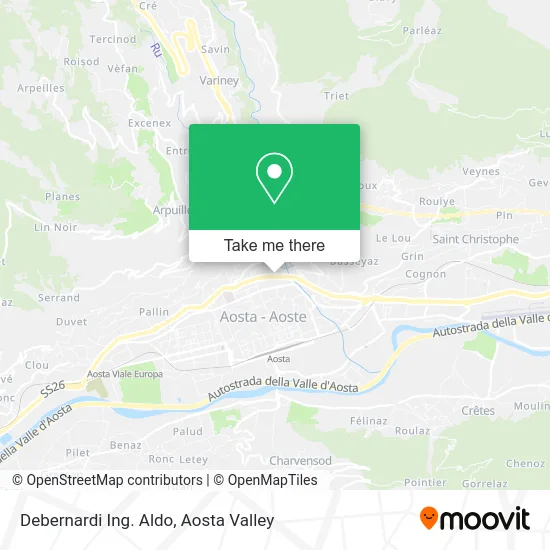 Debernardi Ing. Aldo map