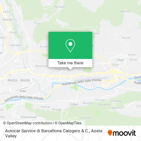 Autocar Service di Barcellona Calogero & C. map