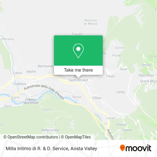 Milla Intimo di R. & D. Service map