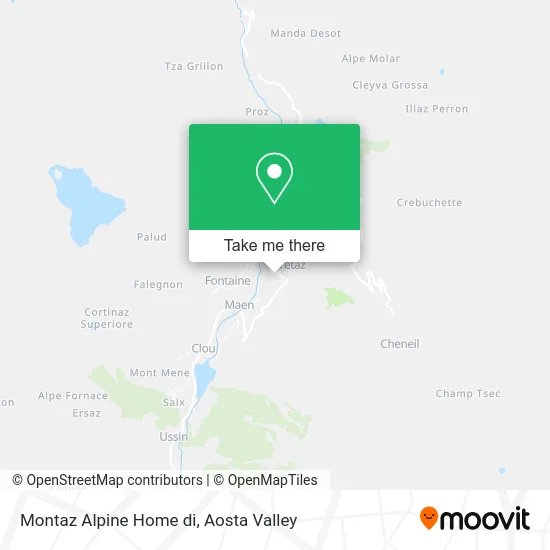 Montaz Alpine Home di map