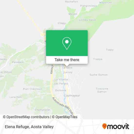 Elena Refuge map