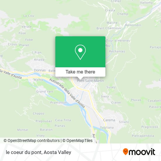 le coeur du pont map