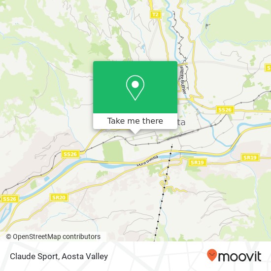 Claude Sport map