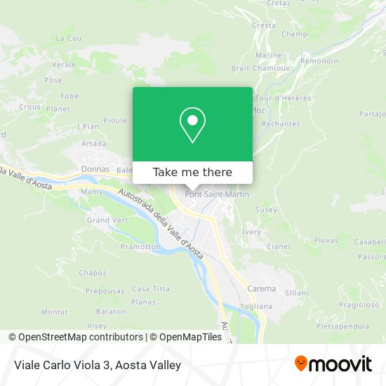 Viale Carlo Viola 3 map