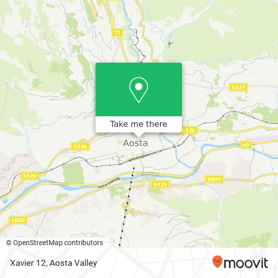 Xavier 12, Via Xavier de Maistre, 12 11100 Aosta map