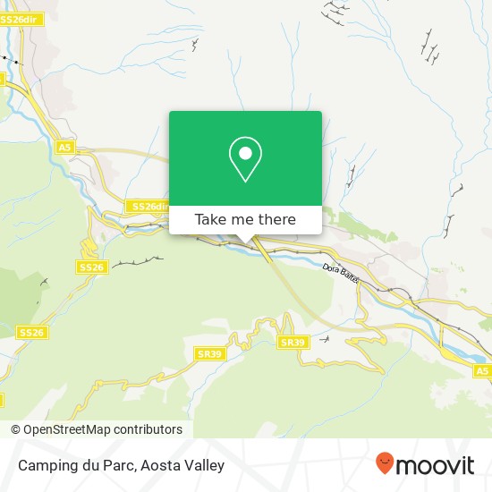 Camping du Parc map