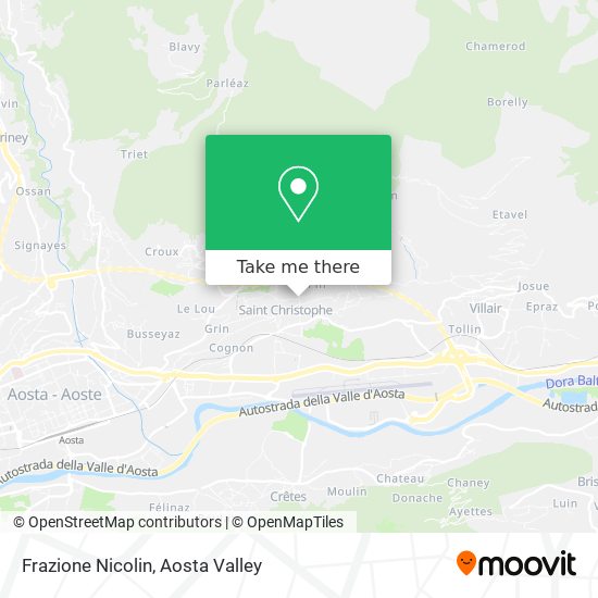 Frazione Nicolin map
