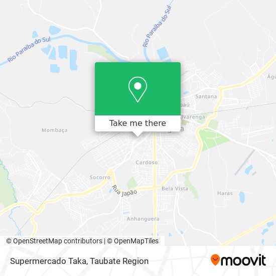 Mapa Supermercado Taka