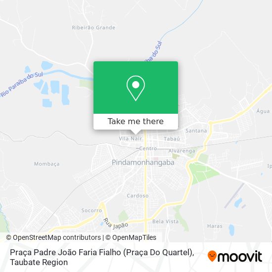 Praça Padre João Faria Fialho (Praça Do Quartel) map