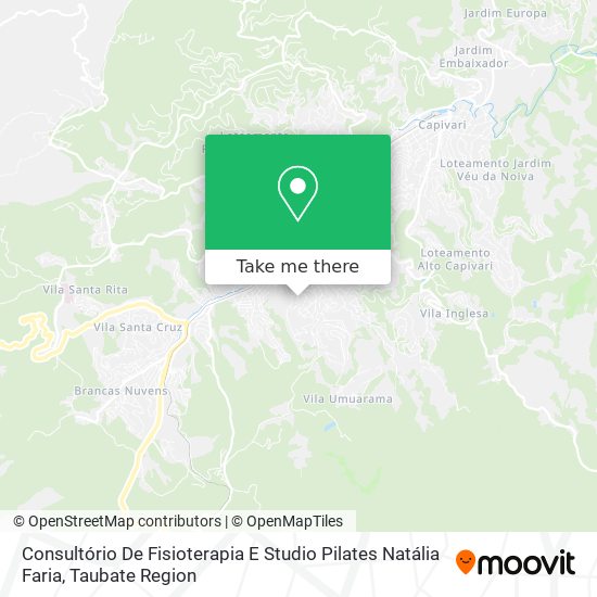 Consultório De Fisioterapia E Studio Pilates Natália Faria map