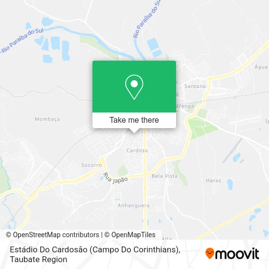 Estádio Do Cardosão (Campo Do Corinthians) map
