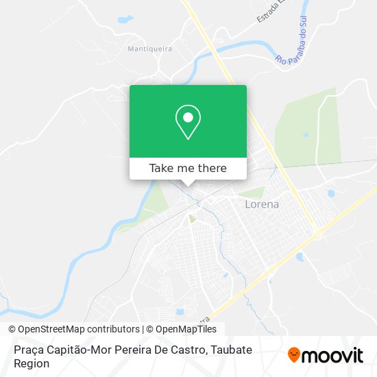 Praça Capitão-Mor Pereira De Castro map