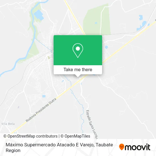 Máximo Supermercado Atacado E Varejo map