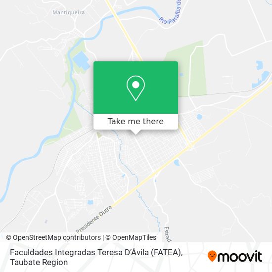 Faculdades Integradas Teresa D’Ávila (FATEA) map