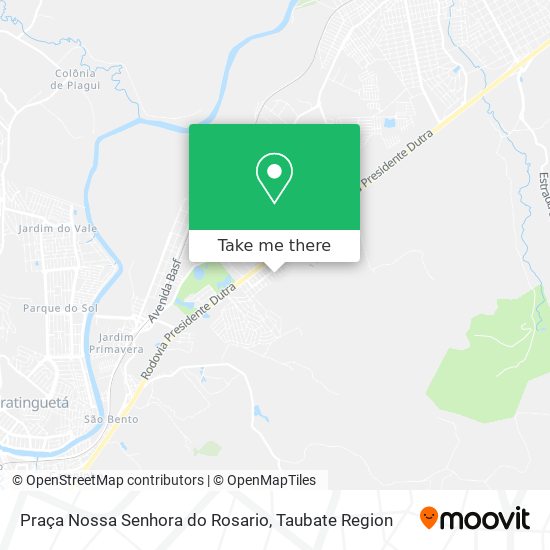 Praça Nossa Senhora do Rosario map