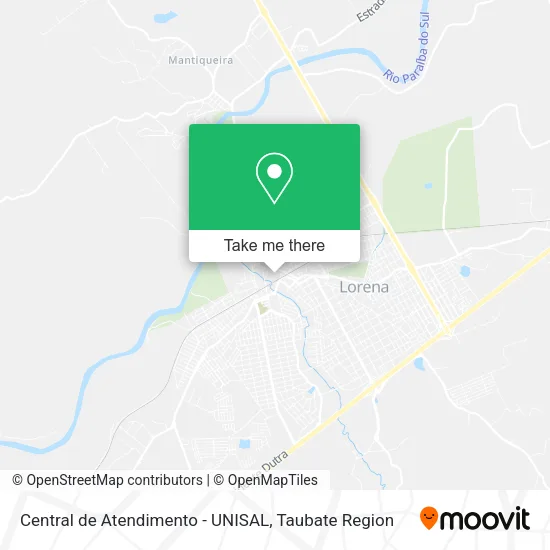 Central de Atendimento - UNISAL map