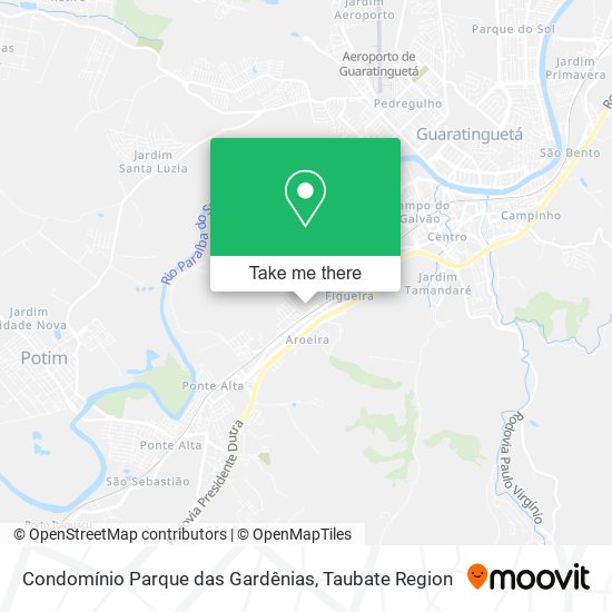 Condomínio Parque das Gardênias map