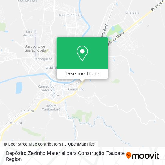 Depósito Zezinho Material para Construção map