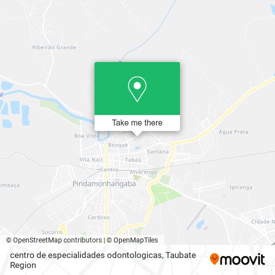 centro de especialidades odontologicas map