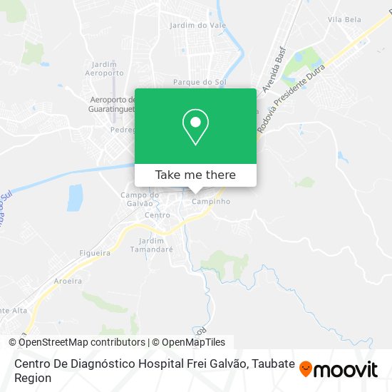 Centro De Diagnóstico Hospital Frei Galvão map