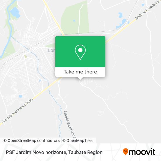 PSF Jardim Novo horizonte map