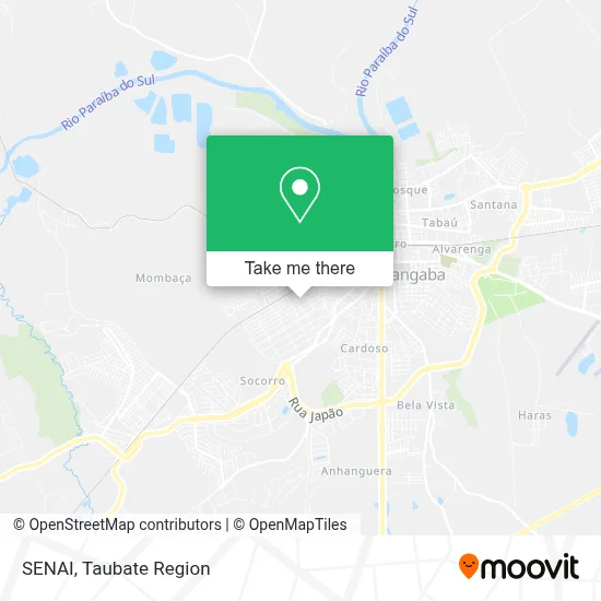 SENAI map