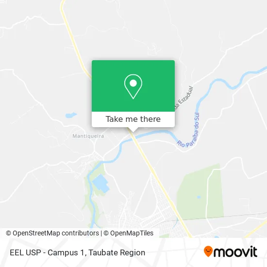 EEL USP - Campus 1 map