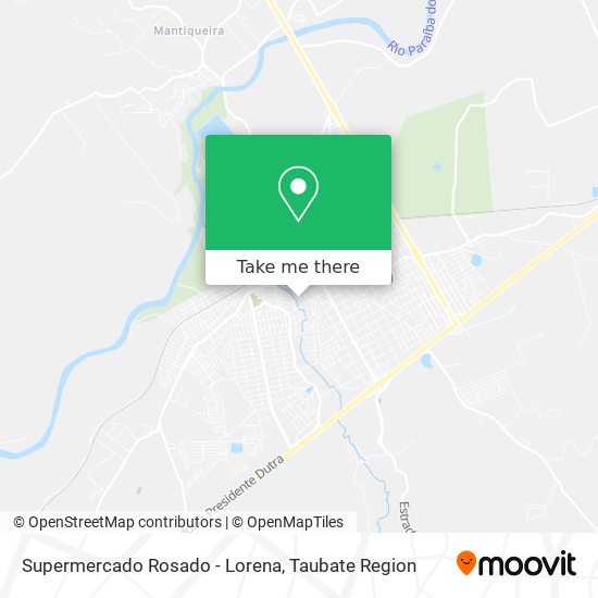 Supermercado Rosado - Lorena map