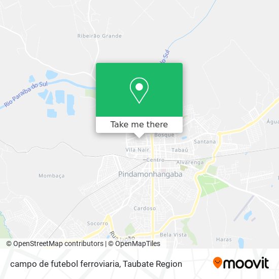 campo de futebol ferroviaria map