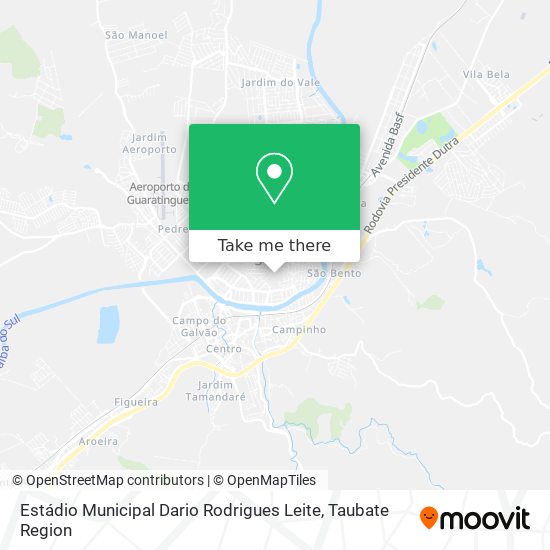 Estádio Municipal Dario Rodrigues Leite map