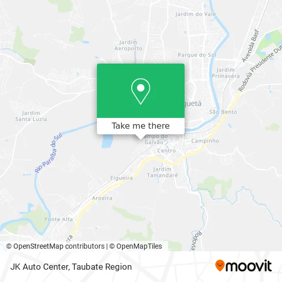 JK Auto Center map