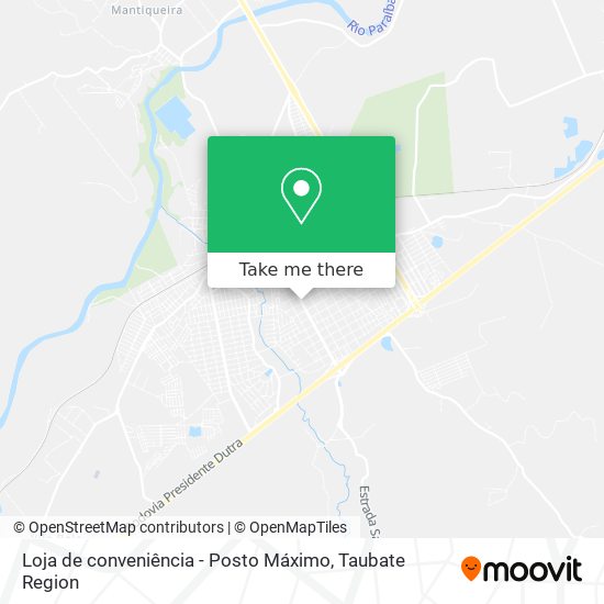 Loja de conveniência - Posto Máximo map