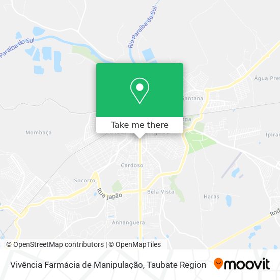 Vivência Farmácia de Manipulação map