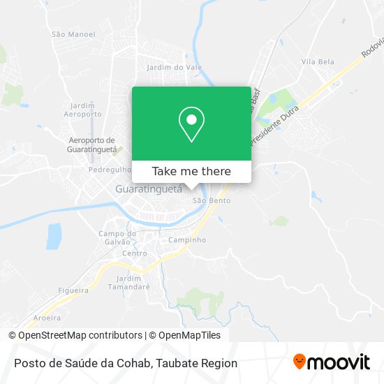 Posto de Saúde da Cohab map