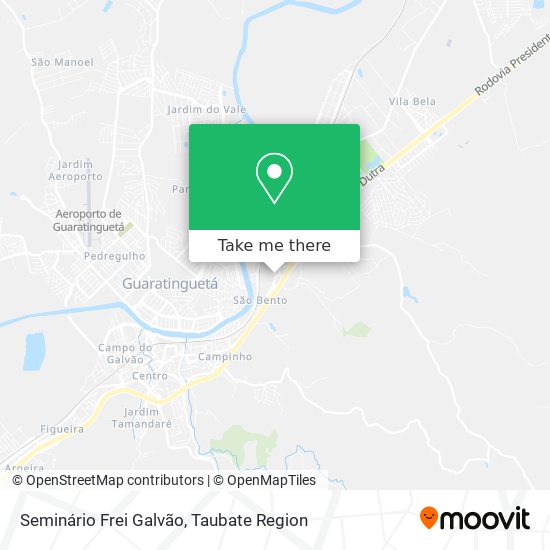 Seminário Frei Galvão map