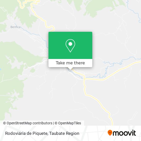 Rodoviária de Piquete map