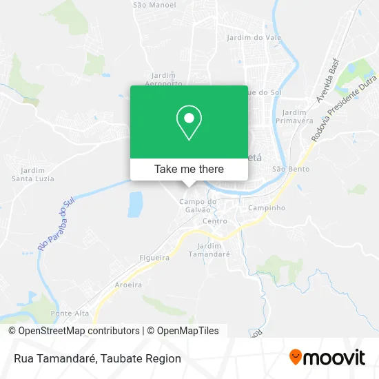 Rua Tamandaré map