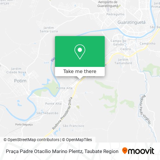 Praça Padre Otacílio Marino Plentz map